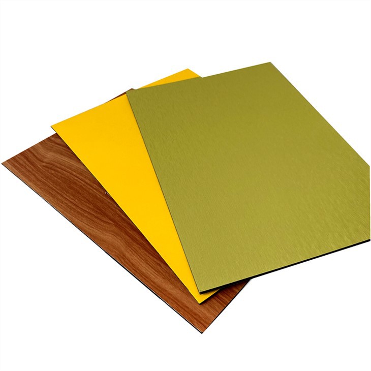 Børstet ACP-plade aluminiumsbeklædningsplade ACP/ACM