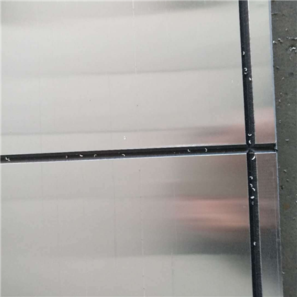 Aluminiumskompositpanel Skæring med slidser Bøjningsdekoration