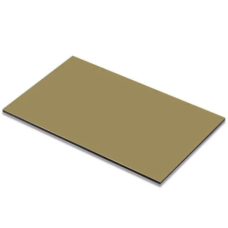 Farverig højglans 3 mm 4 mm PVDF-finished Brandsikker ACP aluminiumskompositpanel