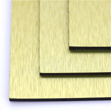 Nyt design børstet Alucobond Panel